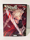 Couverture manga Übel Blatt II Tome 2, personnage armé avec épée ensanglantée, style fantasy sombre