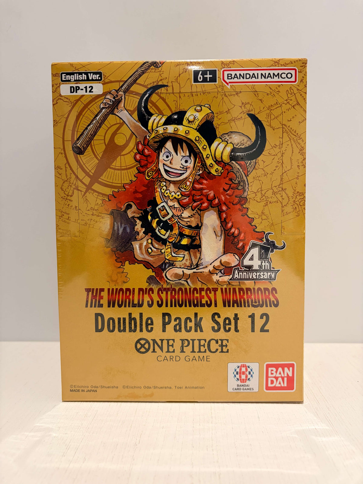 One Piece Card Game - Display de 8 Double Pack - OP17 The World's Strongest Warriors - Anglais