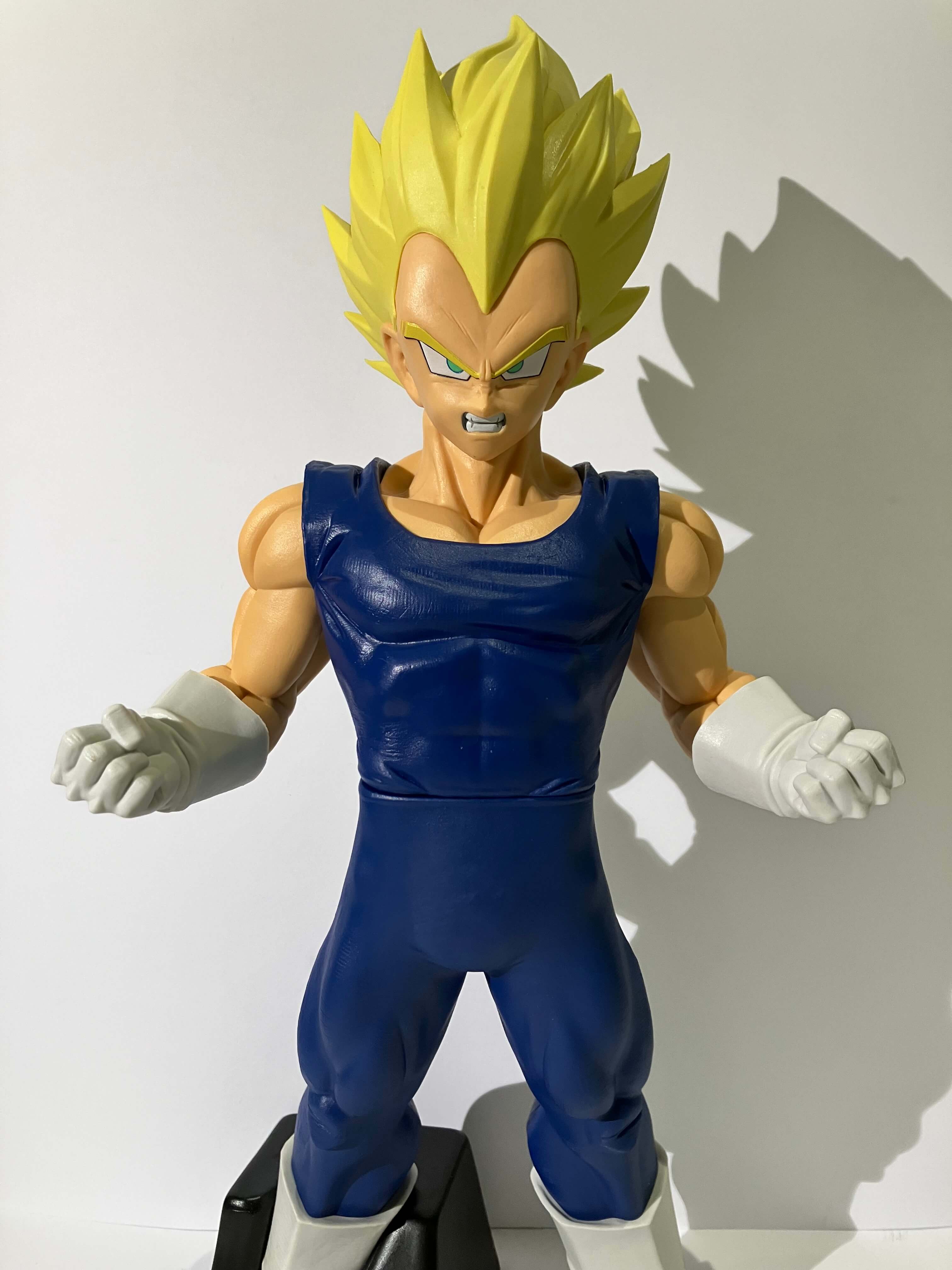 figurine dragon ball z vegeta grandista face